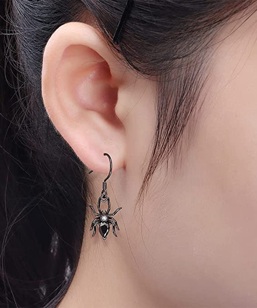 Women's Spider Dangle Earrings
