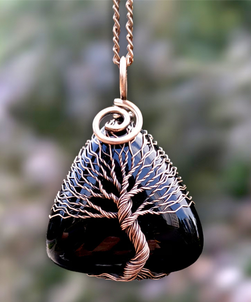 Wrapped Tree Of Life Necklace